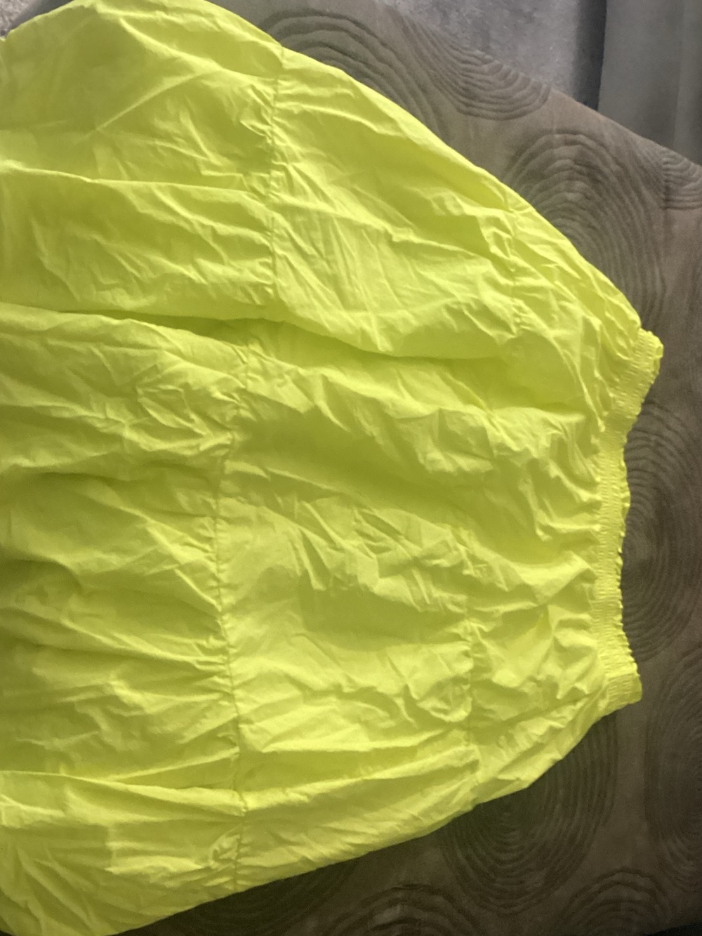 Skies Are Blue Neon Yellow Maxi Skirt